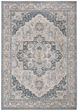 Safavieh Martha Stewart Msr684M Cream/Blue Rugs.