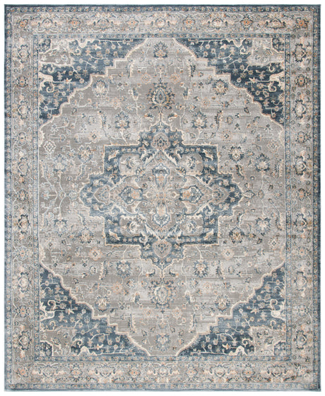 Safavieh Martha Stewart Msr684M Cream/Blue Area Rug