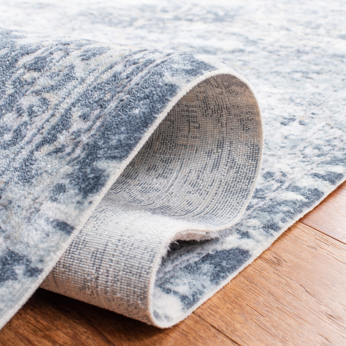 Safavieh Martha Stewart Msr692M Cream/Blue Rugs.