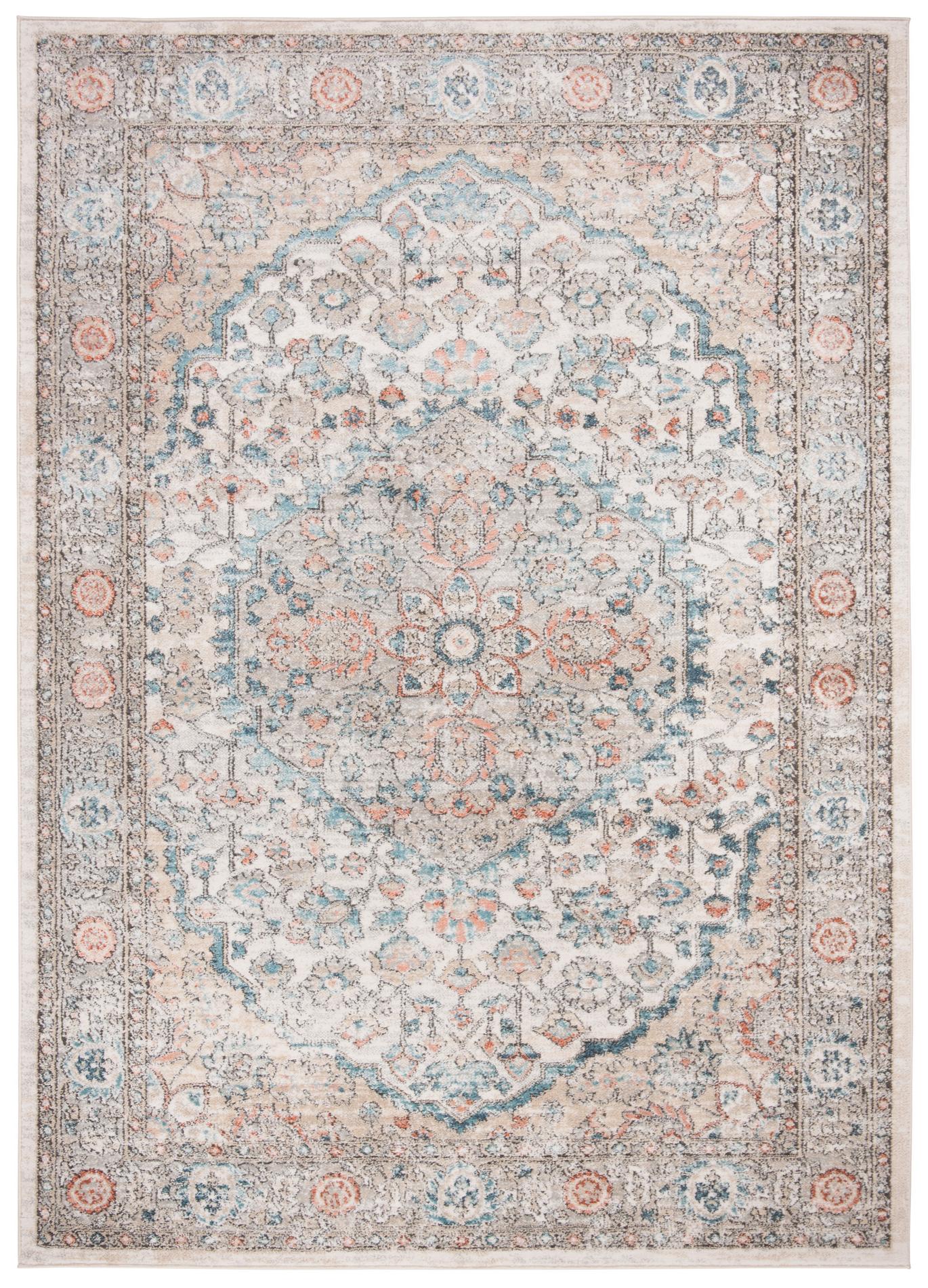 Safavieh Martha Stewart Msr813F Grey/Blue Area Rug