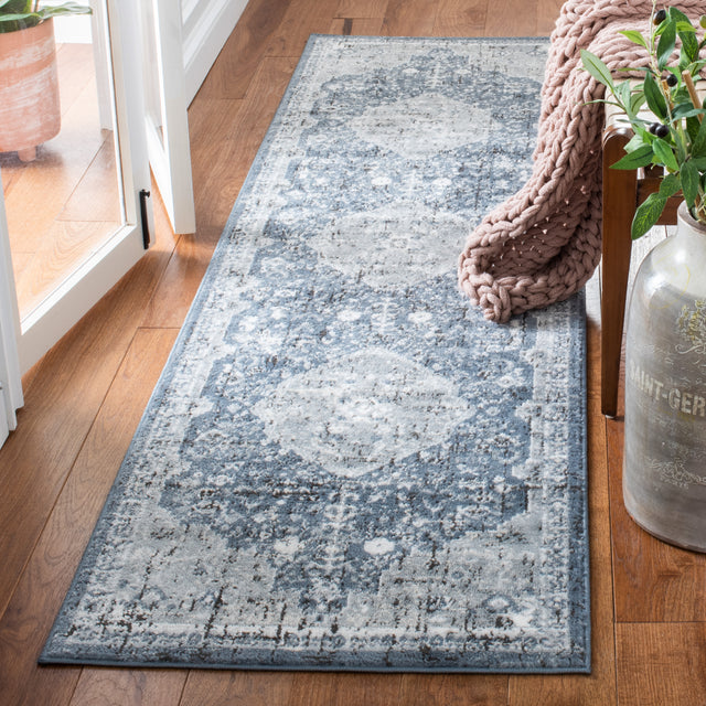 Safavieh Martha Stewart Msr858N Navy/Ivory Rug.