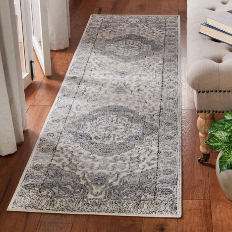 Safavieh Martha Stewart Msr867A Ivory/Grey Rug.