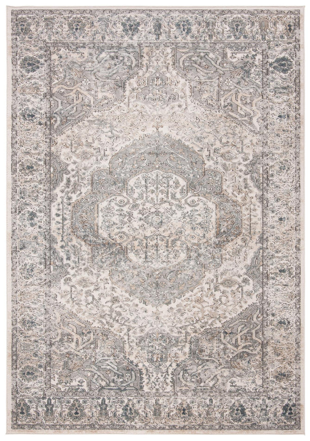 Safavieh Martha Stewart Msr867A Ivory/Grey Rug.