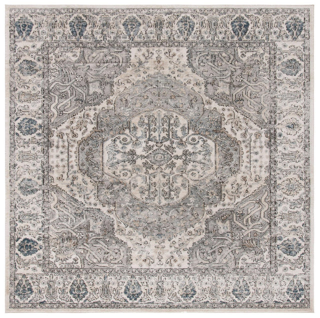 Safavieh Martha Stewart Msr867A Ivory/Grey Rug.