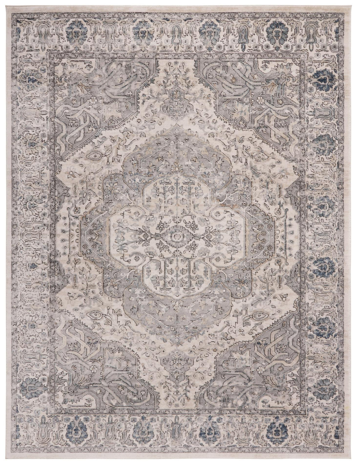 Safavieh Martha Stewart Msr867A Ivory/Grey Rug.