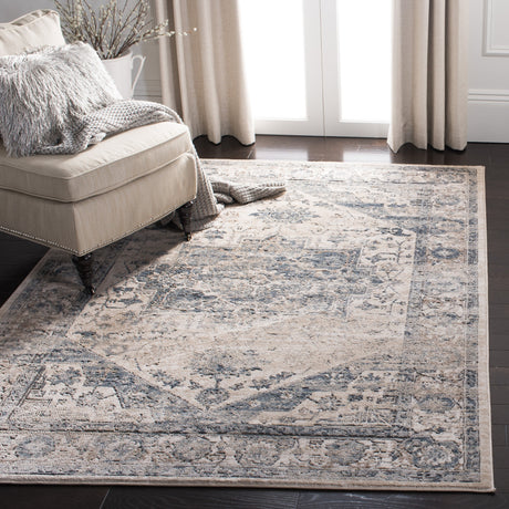 Safavieh Martha Stewart Msr868A Ivory/Blue Rug.