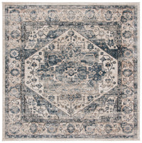 Safavieh Martha Stewart Msr868A Ivory/Blue Area Rug