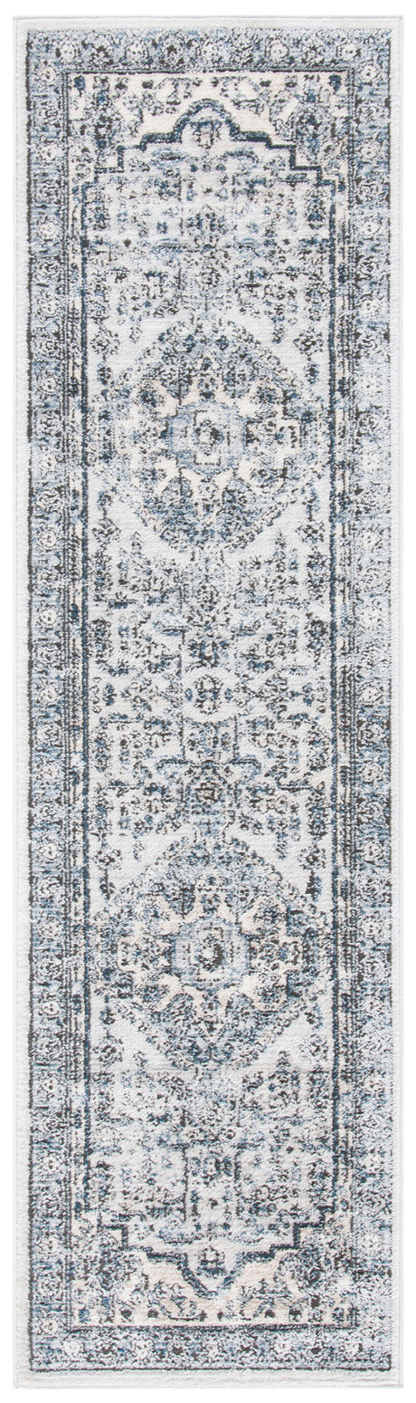 Safavieh Martha Stewart Msr877M Light Blue/Ivory Rug.