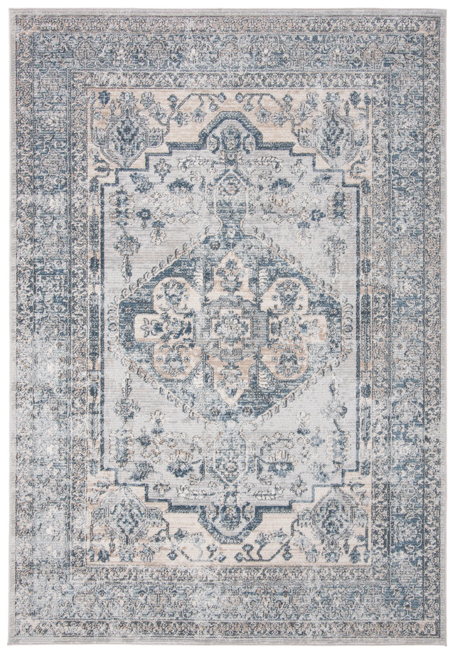 Safavieh Martha Stewart Msr877M Light Blue/Ivory Rug.