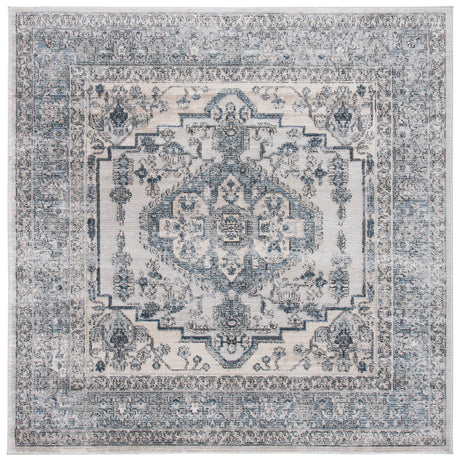 Safavieh Martha Stewart Msr877M Light Blue/Ivory Rug.