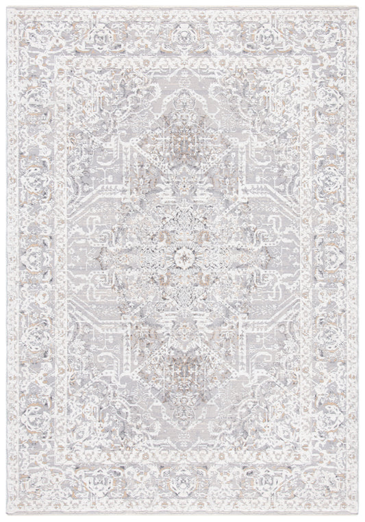 Safavieh Martha Stewart Msr8934B Ivory/Light Grey Area Rug