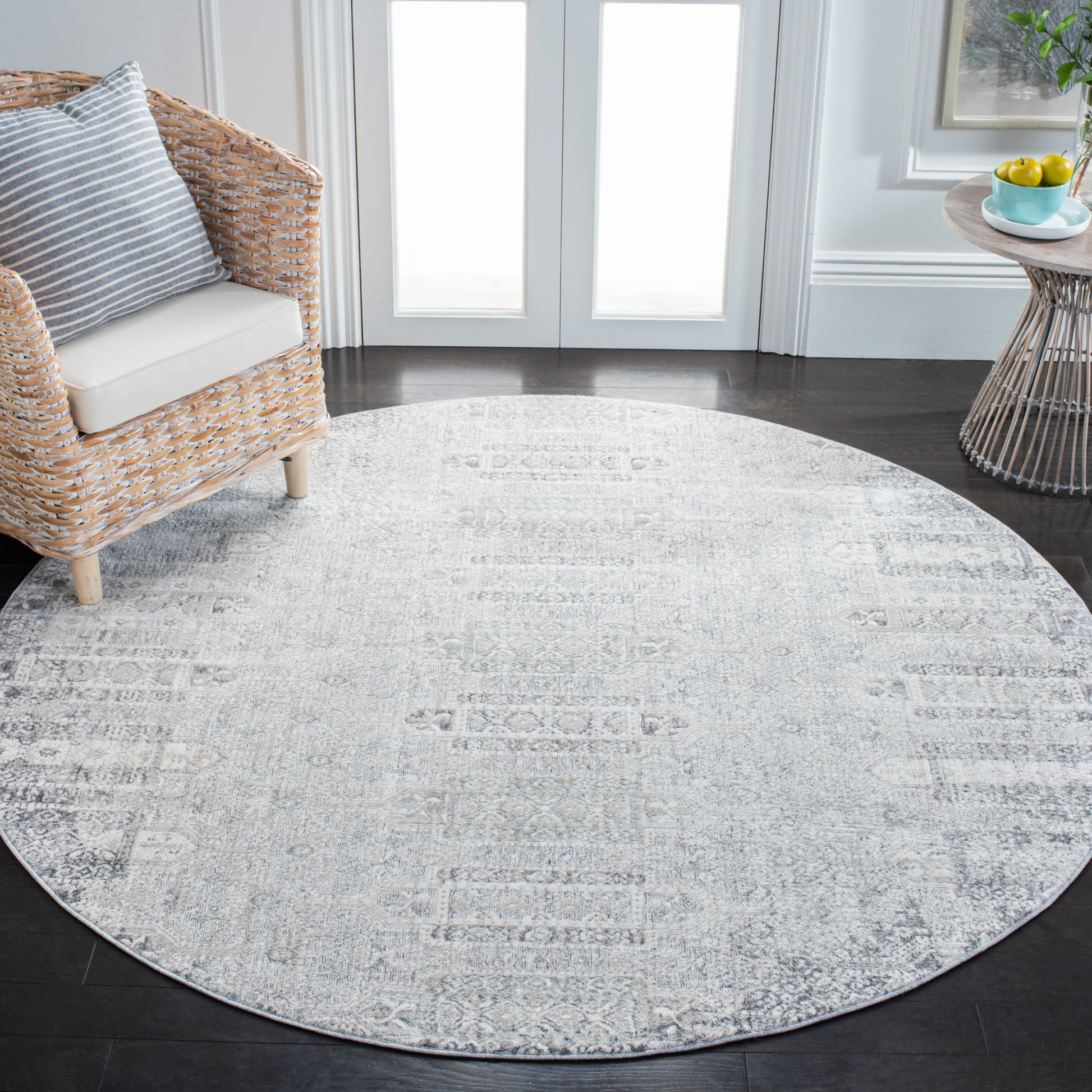 Safavieh Martha Stewart Msr8945B Grey/Grey Area Rug