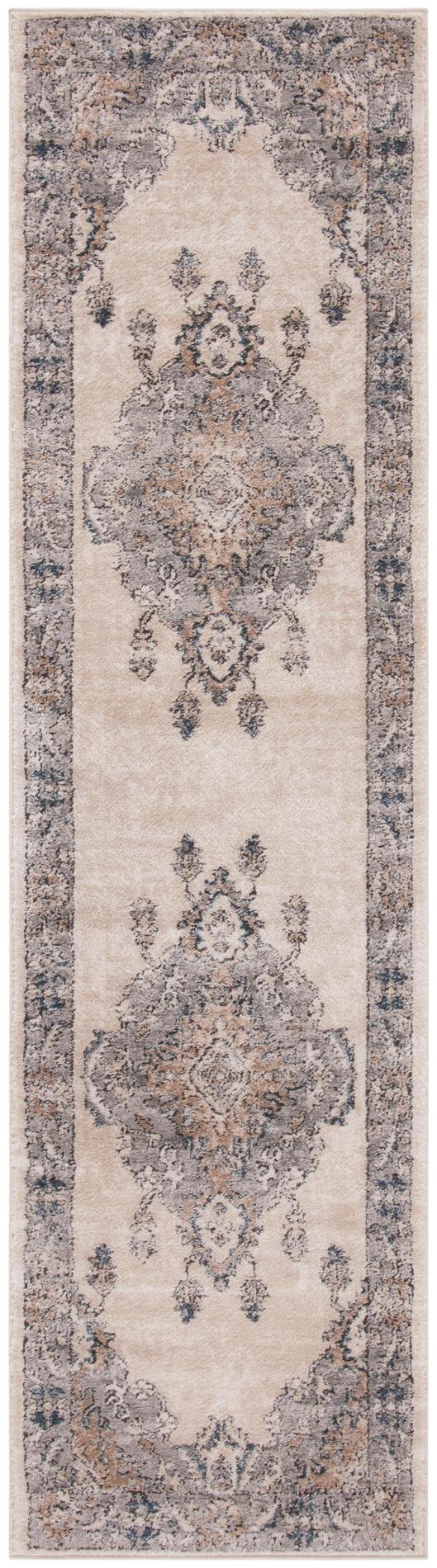 Safavieh Martha Stewart Msr898B Beige/Grey Rug.