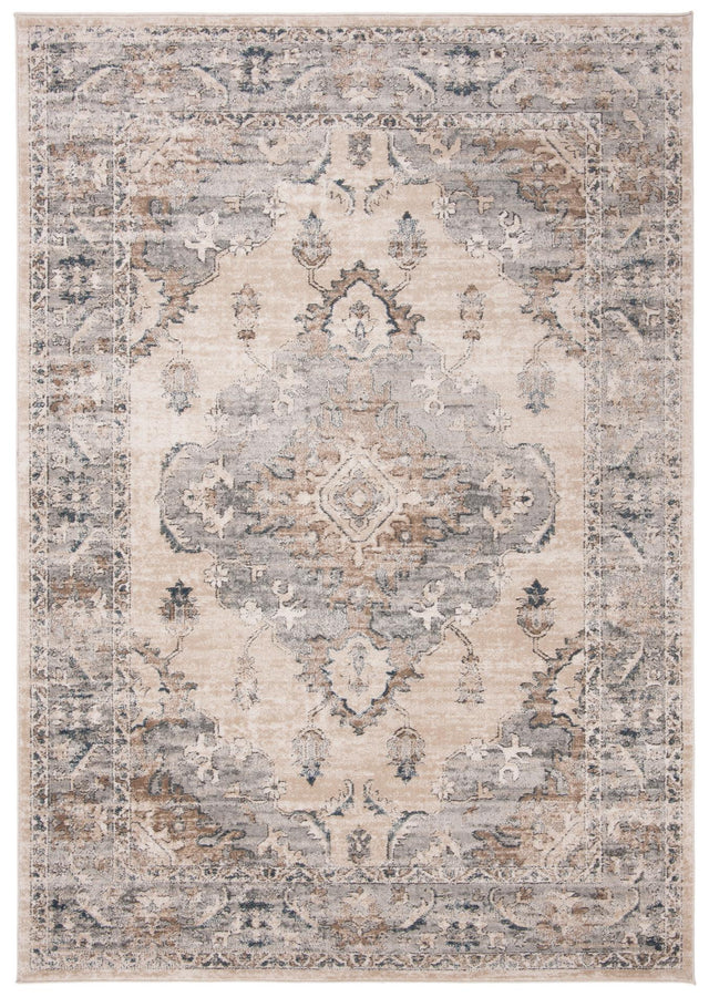 Safavieh Martha Stewart Msr898B Beige/Grey Rug.