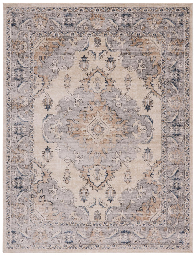 Safavieh Martha Stewart Msr898B Beige/Grey Rug.