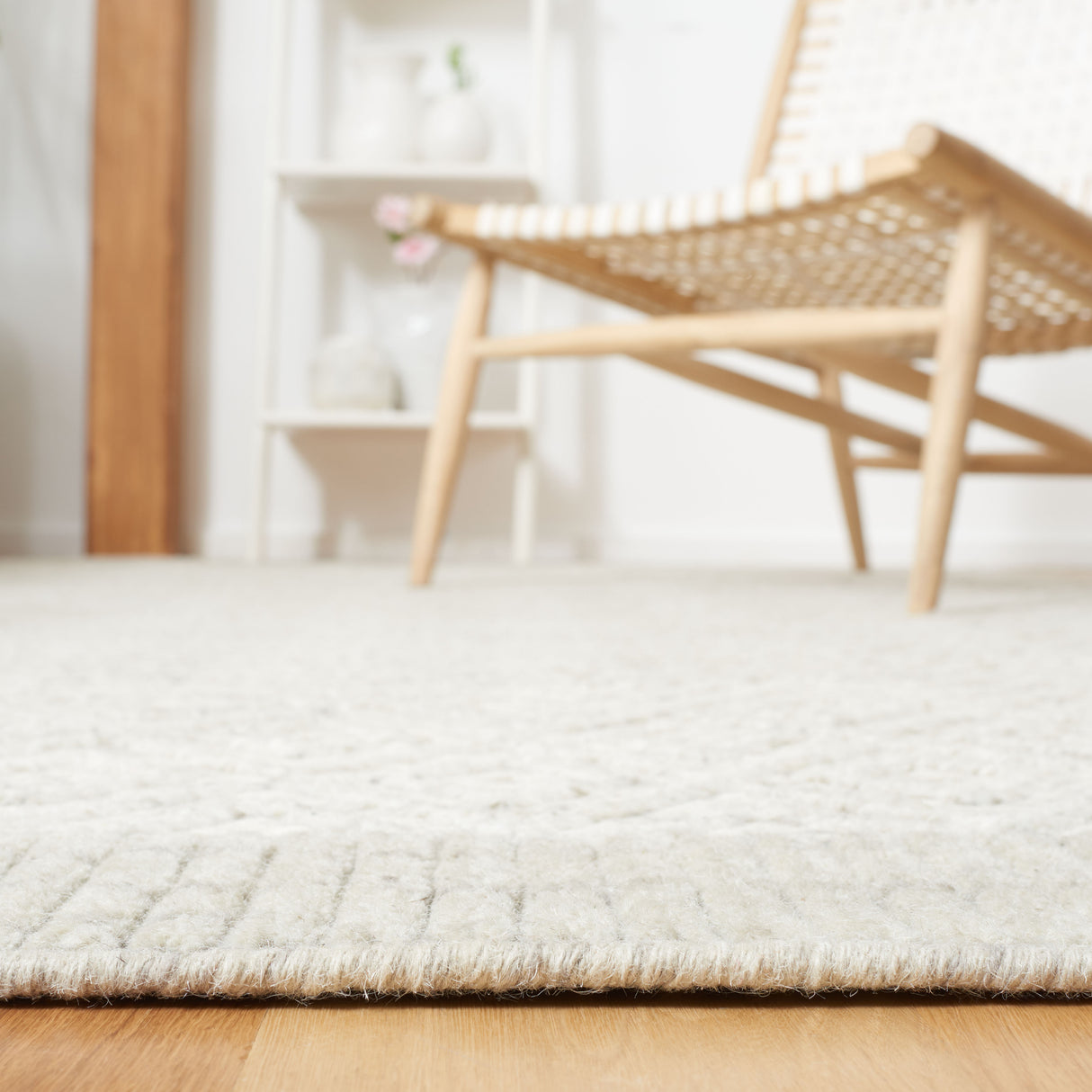 Safavieh Martha Stewart Msr9604G Grey/Ivory Rug.