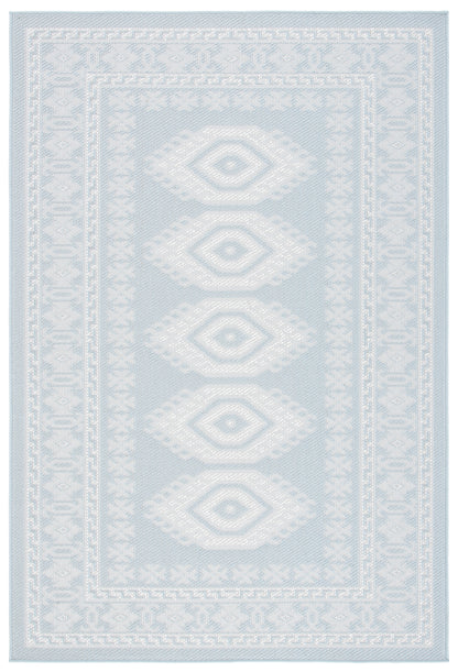 Safavieh Martha Stewart Msro327J Aqua/Blue Ivory Area Rug