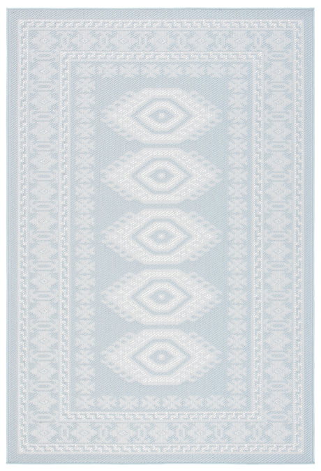 Safavieh Martha Stewart Msro327J Aqua/Blue Ivory Area Rug