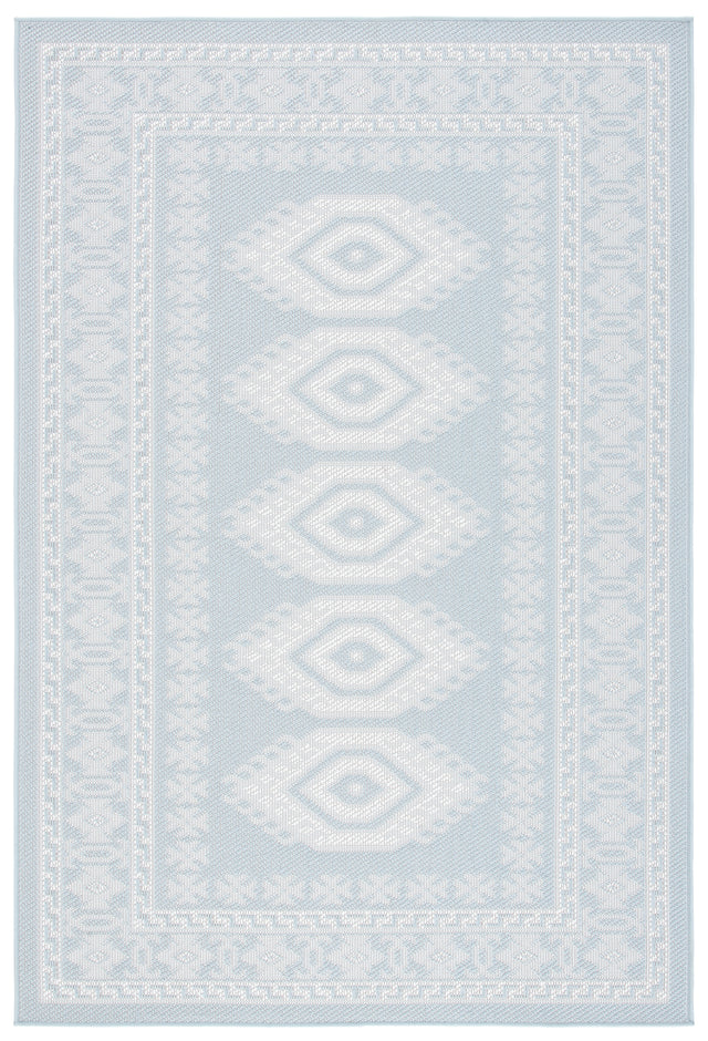 Safavieh Martha Stewart Msro327J Aqua/Blue Ivory Area Rug