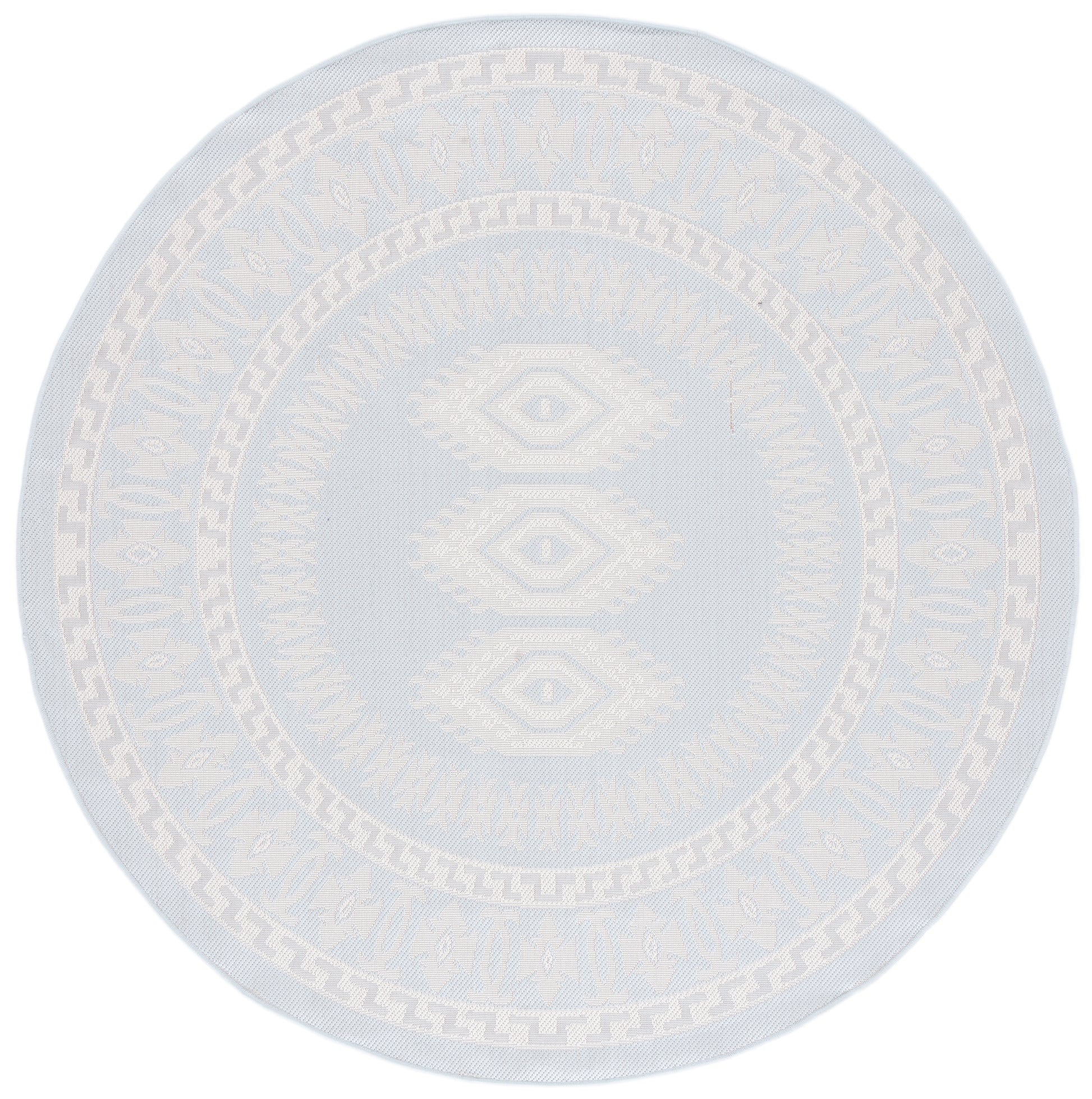 Safavieh Martha Stewart Msro327J Aqua/Blue Ivory Area Rug