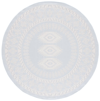 Safavieh Martha Stewart Msro327J Aqua/Blue Ivory Area Rug