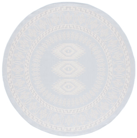 Safavieh Martha Stewart Msro327J Aqua/Blue Ivory Area Rug