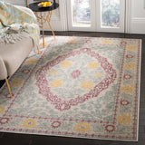 Safavieh Montage Mtg171R Beige/Fuchsia Rug.
