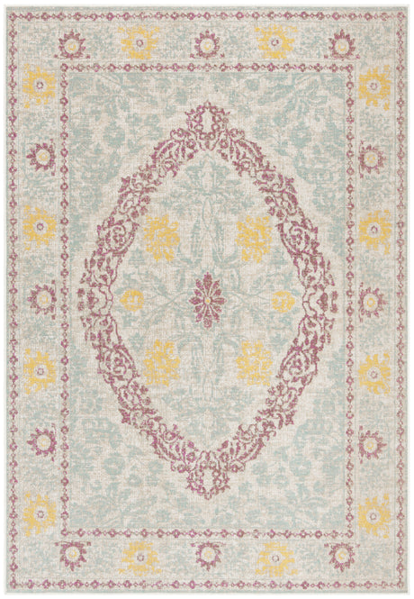 Safavieh Montage Mtg171R Beige/Fuchsia Rug.