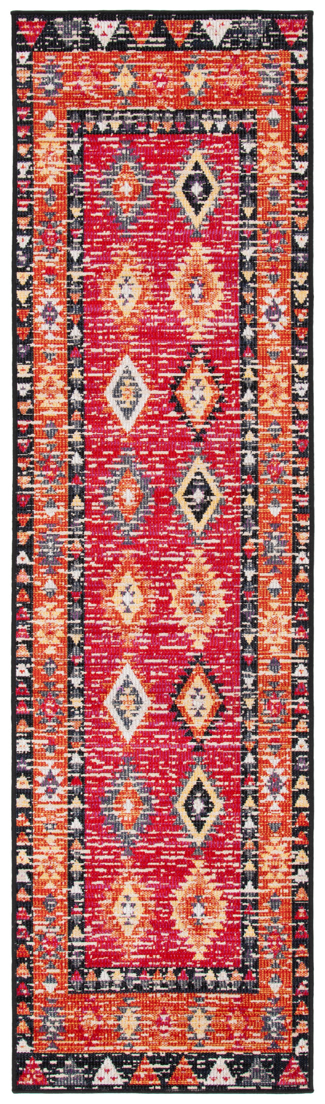 Safavieh Montage Mtg201Q Red/Black Area Rug