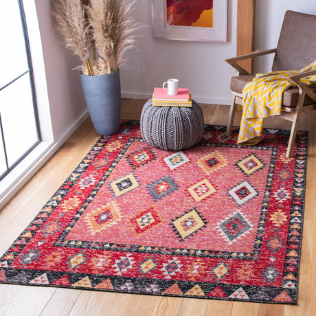 Safavieh Montage Mtg201U Pink/Black Rug.