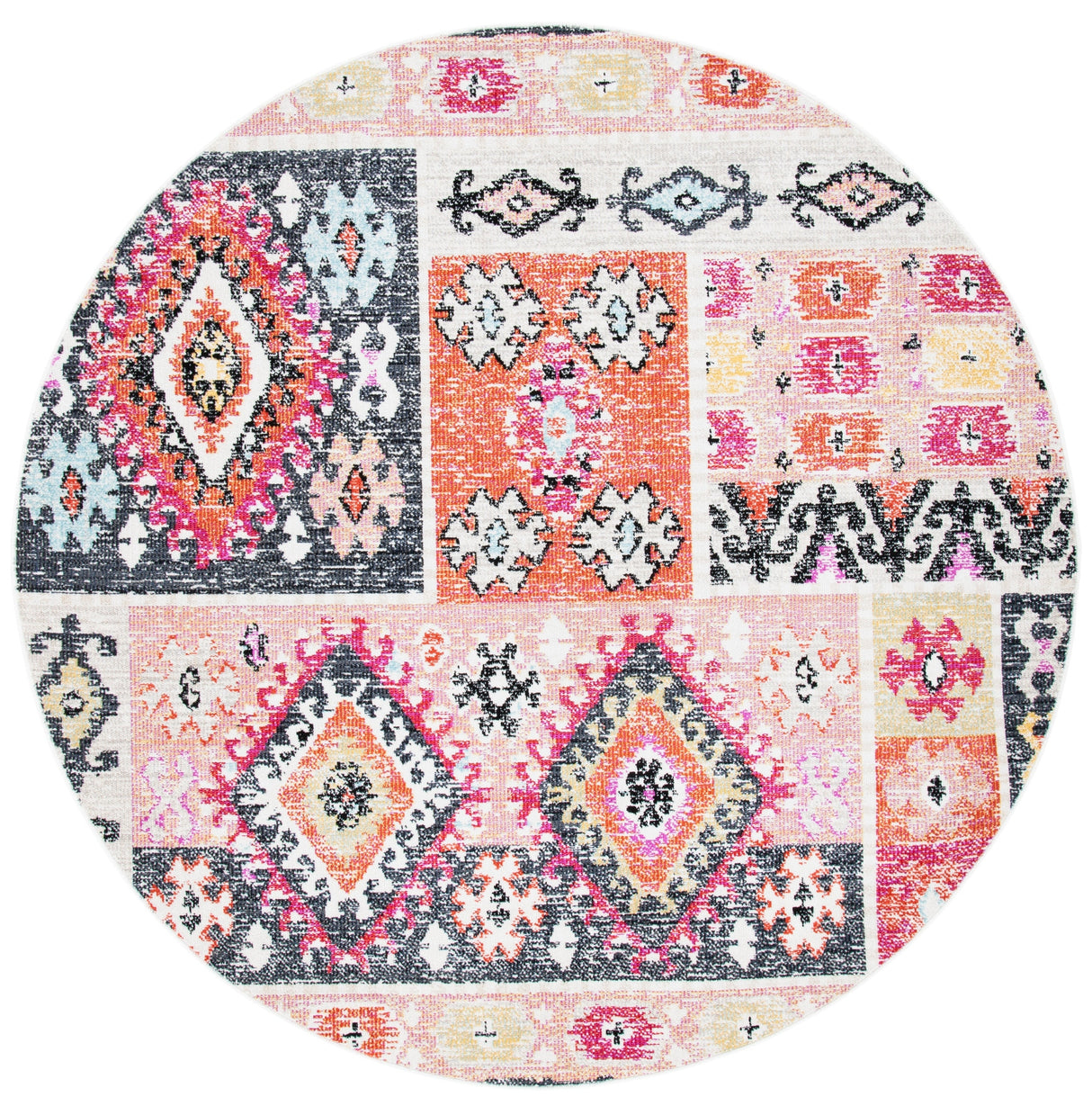 Safavieh Montage Mtg221J Aqua/Fuchsia Rug.
