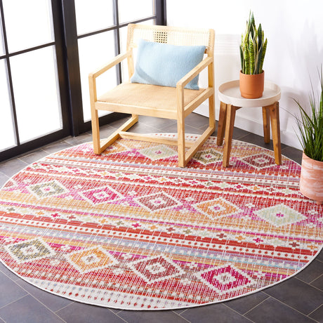 Safavieh Montage Mtg271Q Red/Fuchsia Rug.