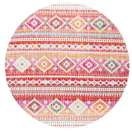 Safavieh Montage Mtg271Q Red/Fuchsia Rug.