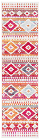 Safavieh Montage Mtg272Q Red/Fuchsia Rug.