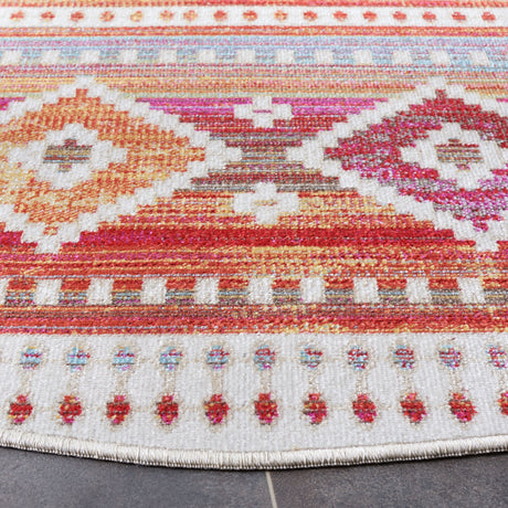 Safavieh Montage Mtg272Q Red/Fuchsia Rug.