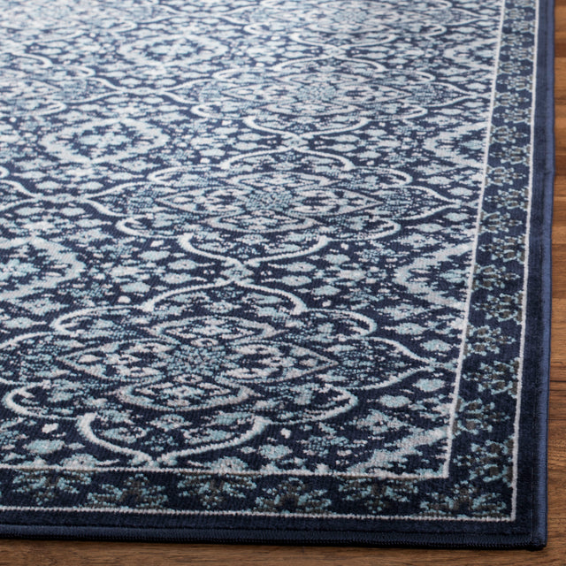 Safavieh Montage Mtg283N Navy/Ivory Rugs.