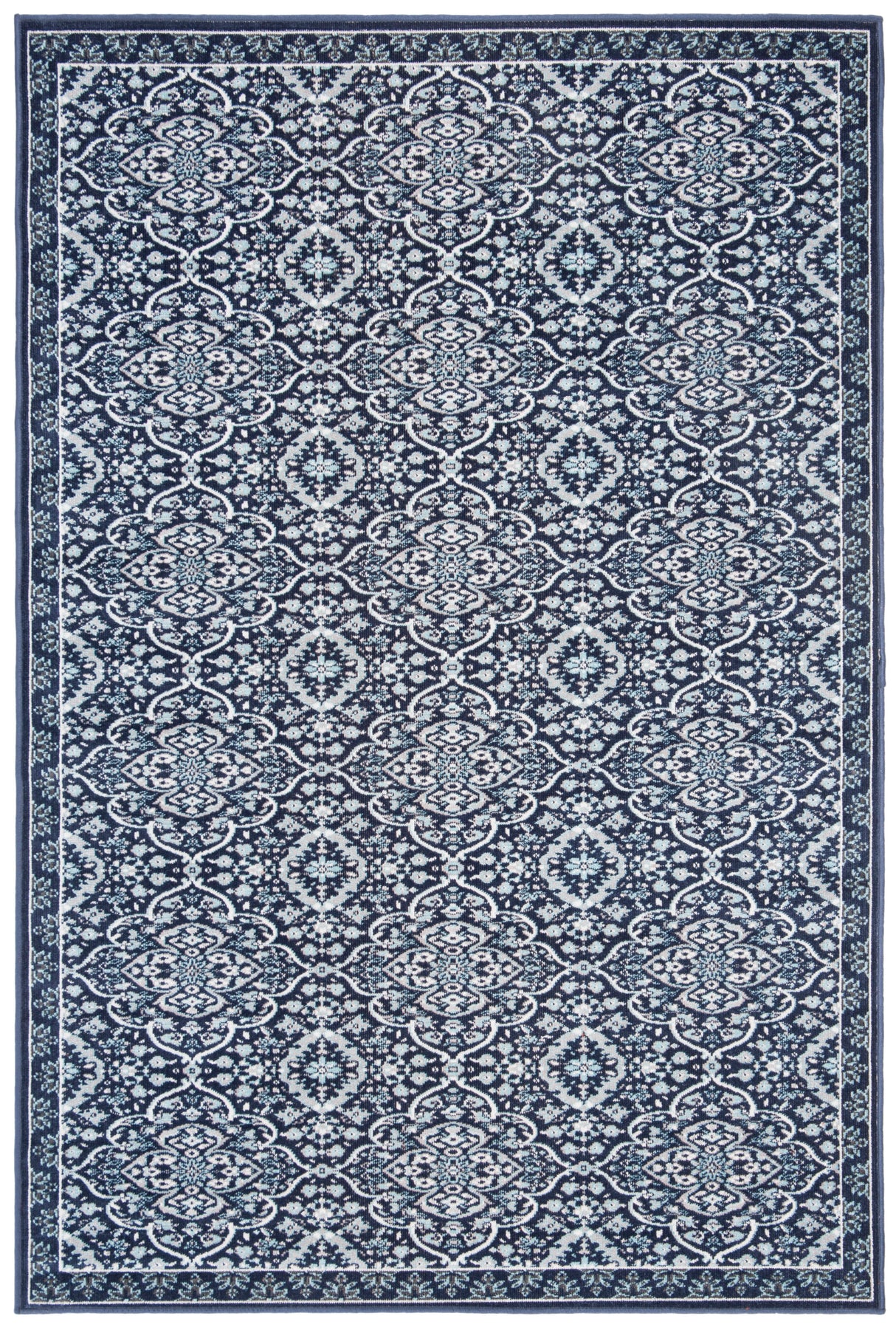 Safavieh Montage Mtg283N Navy/Ivory Rugs.