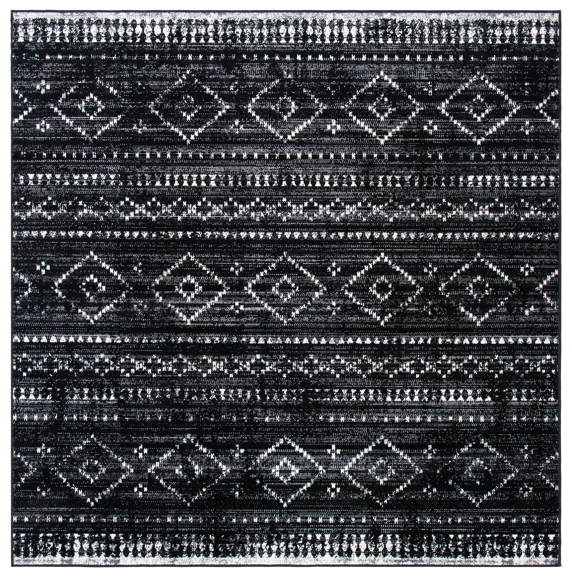 Safavieh Montage Mtg291Z Grey/Black Area Rug