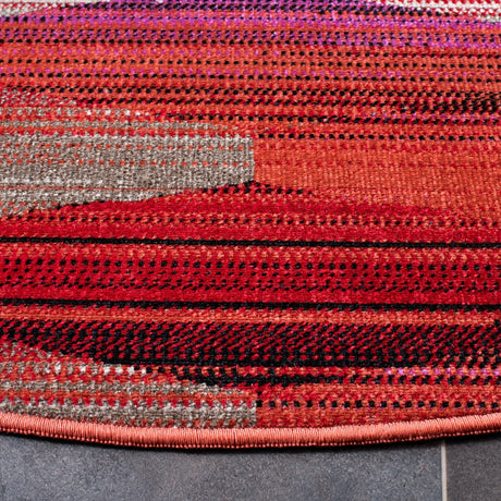 Safavieh Montage Mtg301Q Red/Fuchsia Rug.