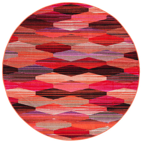 Safavieh Montage Mtg301Q Red/Fuchsia Rug.