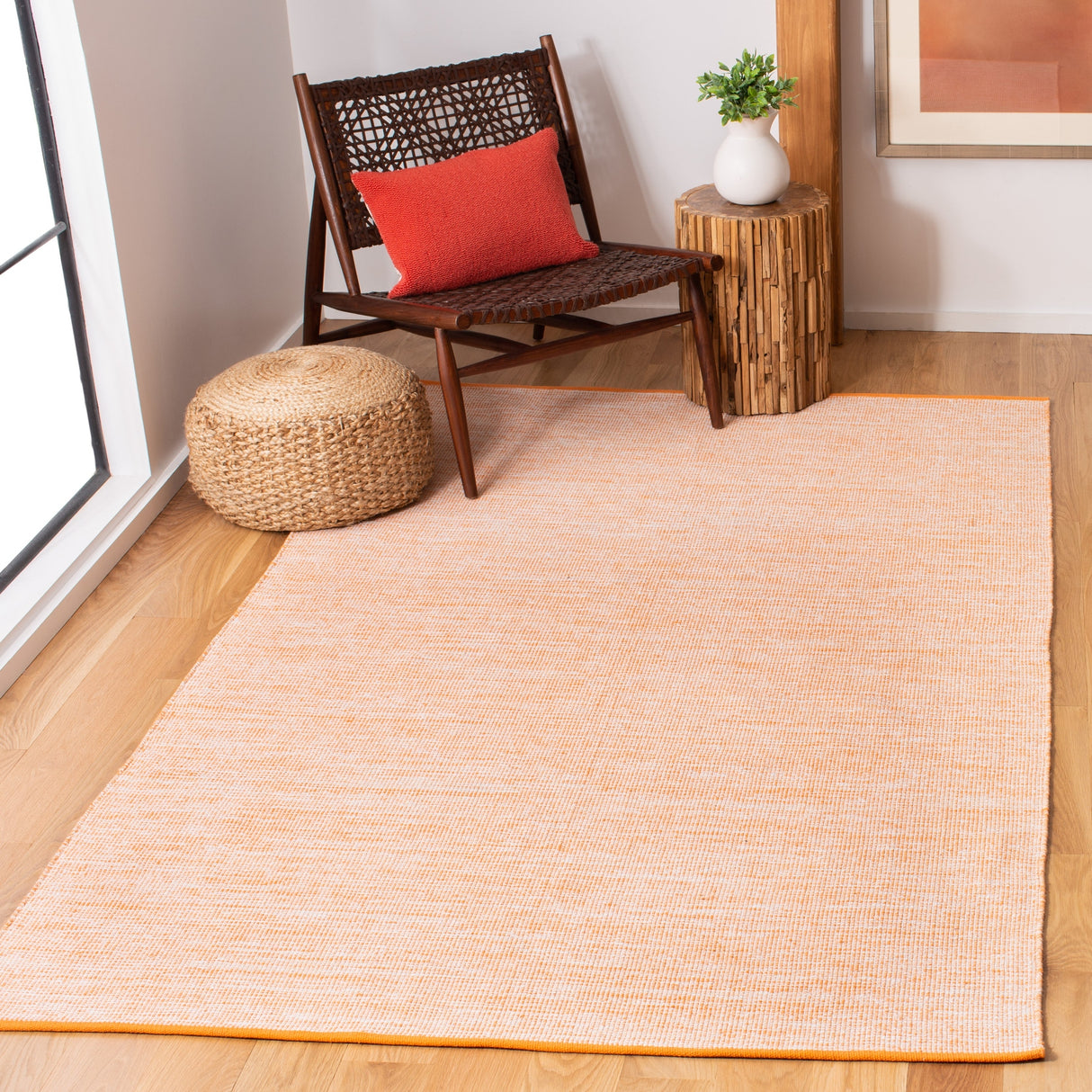 Safavieh Montauk Mtk250P Orange Rugs.