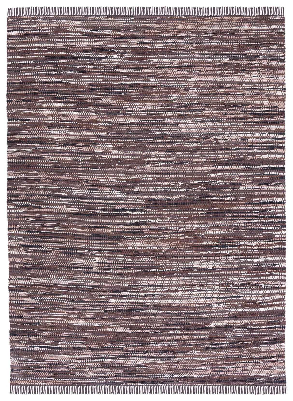 Safavieh Montauk Mtk251T Brown/Ivory Rugs.