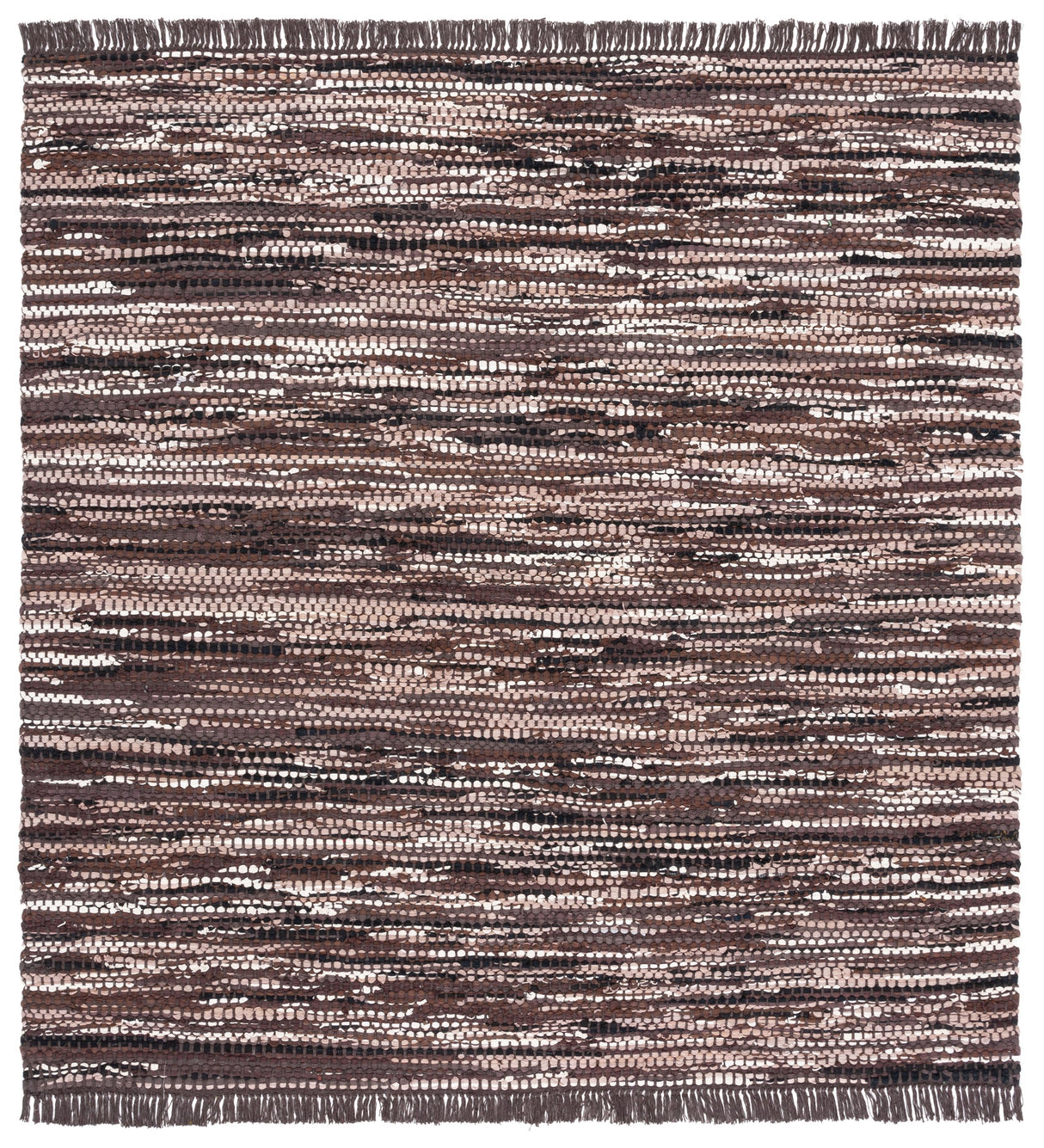 Safavieh Montauk Mtk251T Brown/Ivory Rugs.