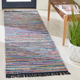 Safavieh Montauk Mtk251Z Black/Pink Rugs.