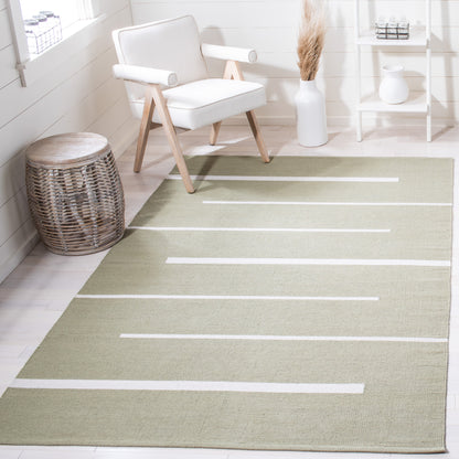 Safavieh Montauk Mtk311W Light Green/Ivory Area Rug