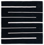 Safavieh Montauk Mtk311Z Black/Ivory Rugs.