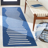 Safavieh Montauk Mtk313N Navy/Ivory Rugs.