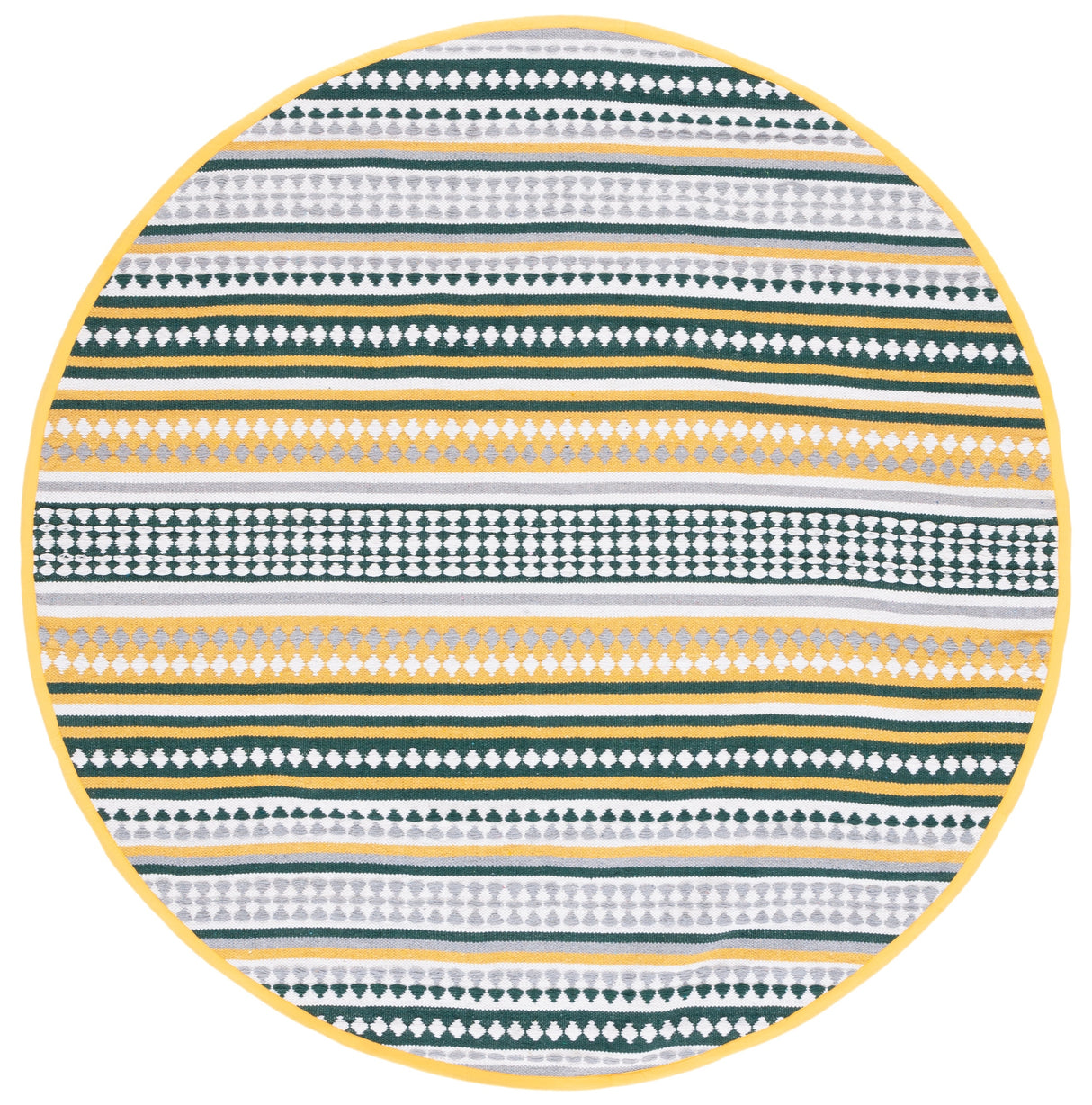Safavieh Montauk Mtk451D Yellow/Ivory Rug.