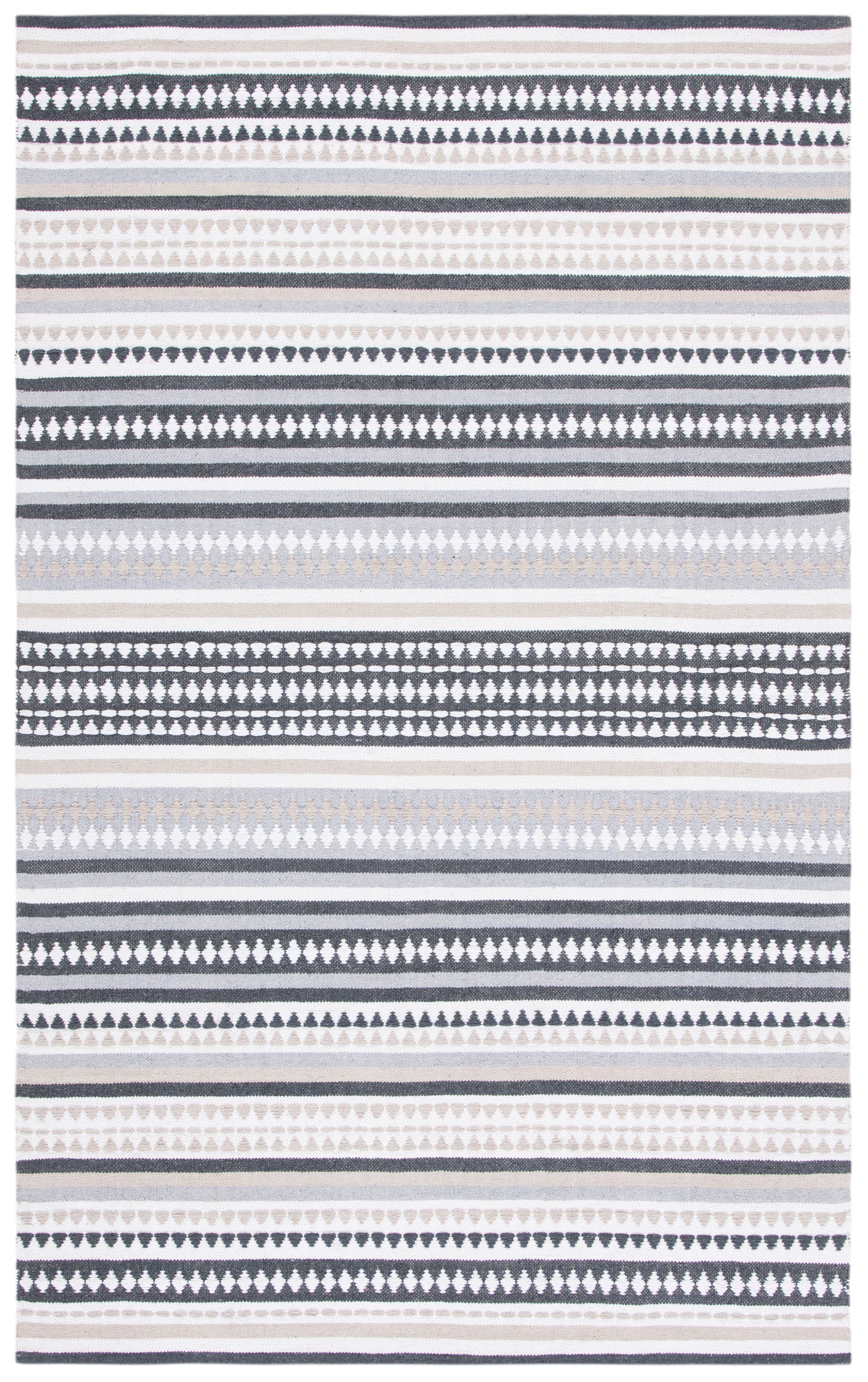 Safavieh Montauk Mtk451F Grey/Ivory Area Rug