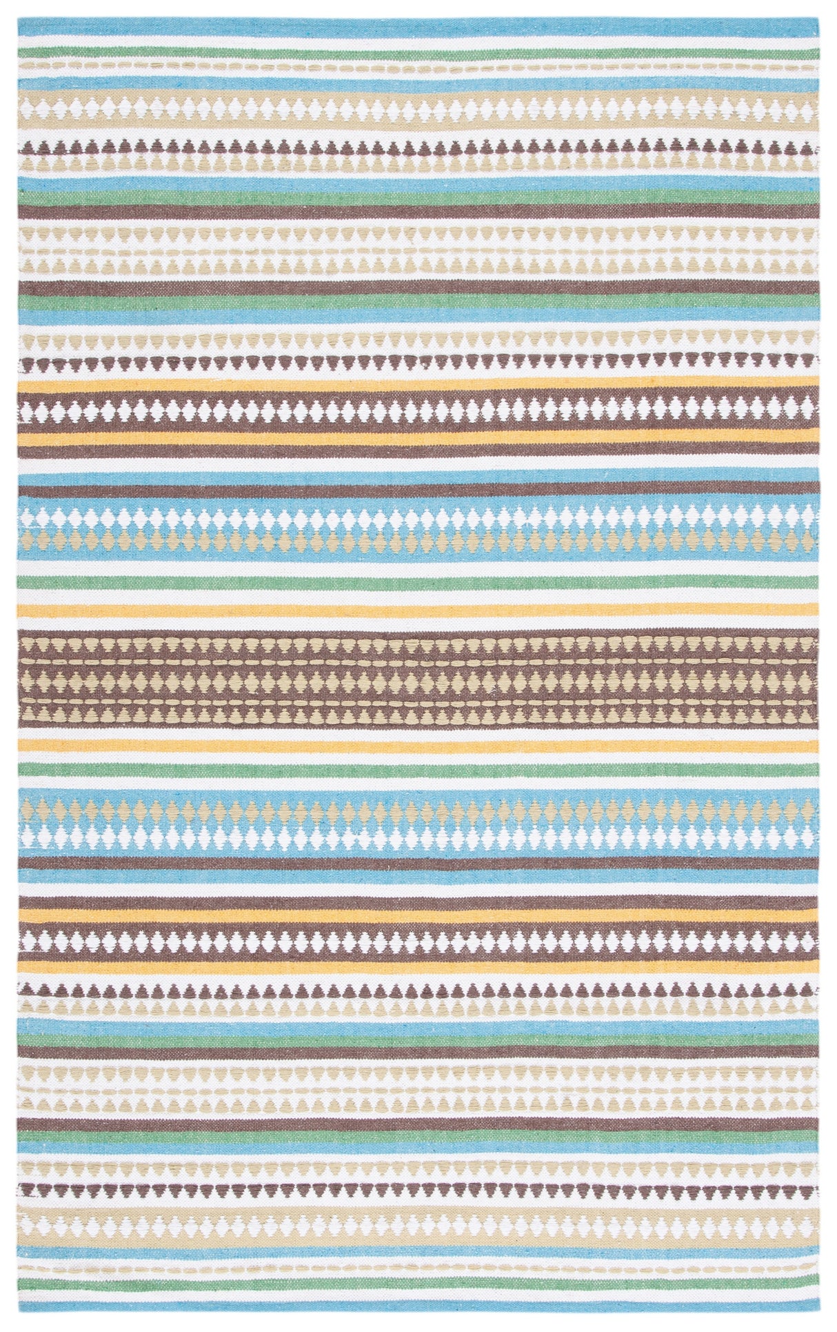 Safavieh Montauk Mtk451L Light Blue/Ivory Rug.